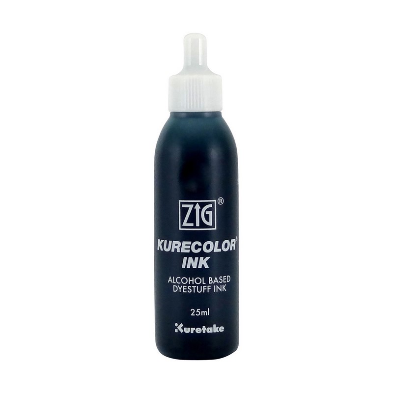 KURETAKE ZIG Kurecolor Refill Ink 25ml, 539 Marine Green