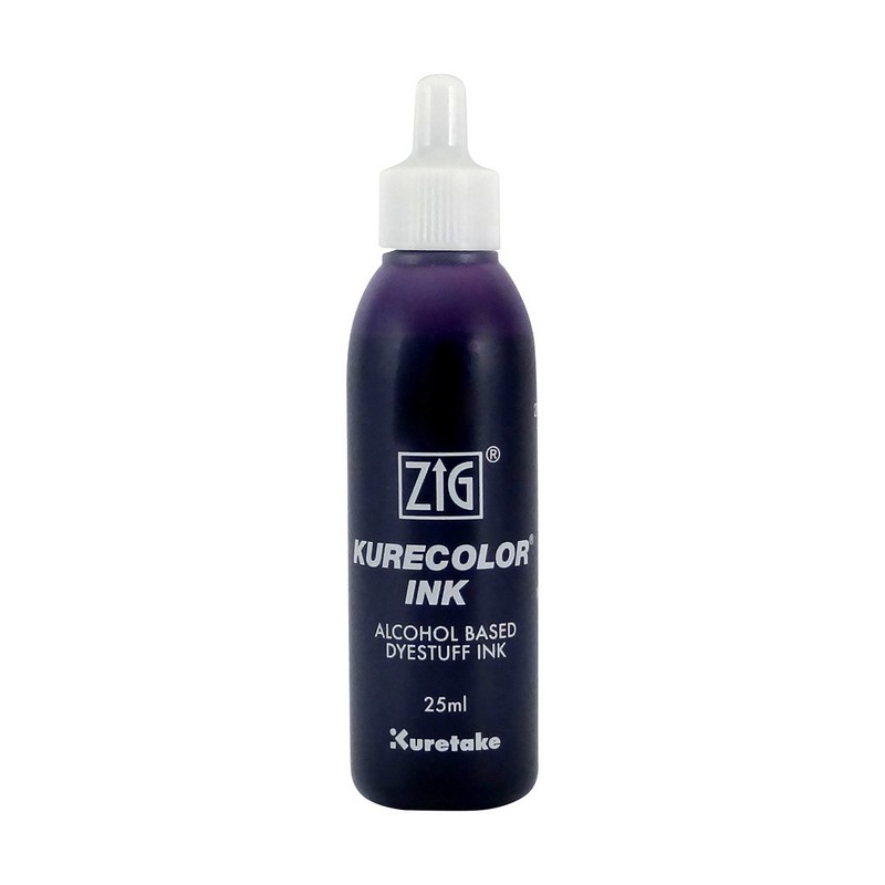 KURETAKE ZIG Kurecolor Refill Ink 25ml, 665 Deep Pink