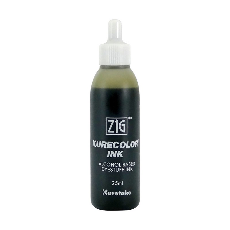 KURETAKE ZIG Kurecolor Refill Ink 25ml, 766 Light Chestnut
