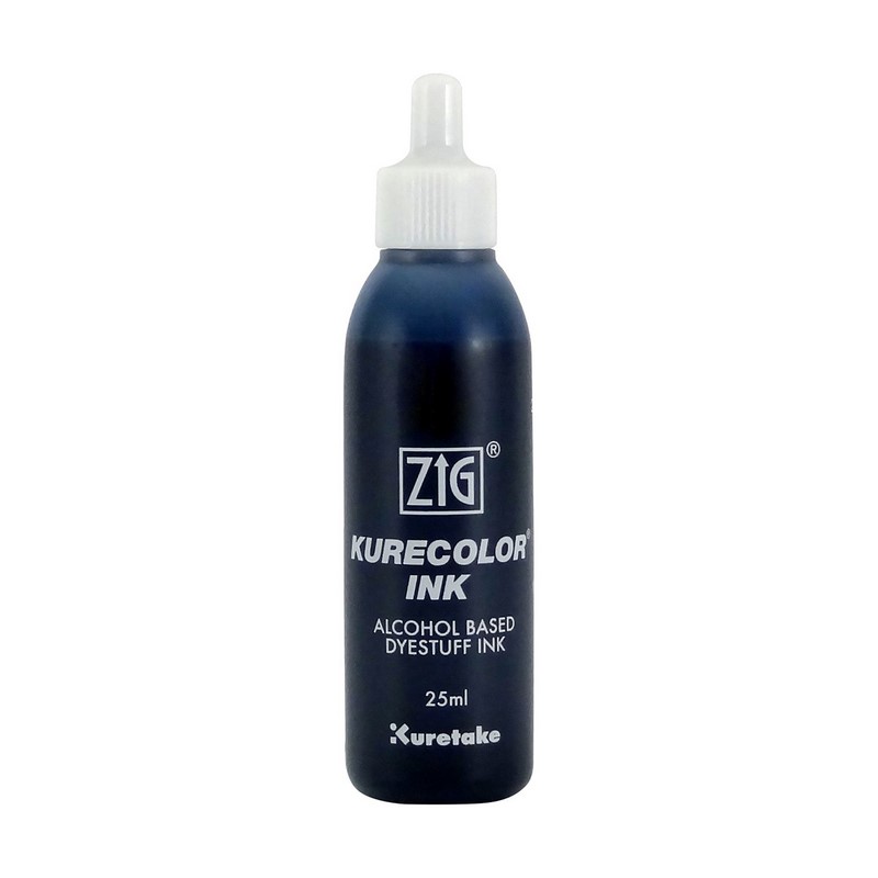 KURETAKE ZIG Kurecolor Refill Ink 25ml, 827 Blue Gray 4