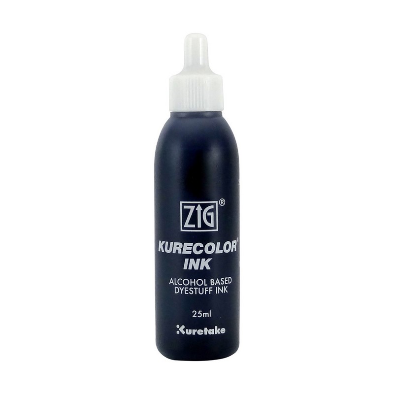 KURETAKE ZIG Kurecolor Refill Ink 25ml, 828 Gray