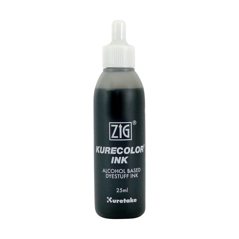 KURETAKE ZIG Kurecolor Refill Ink 25ml, 835 Gray Tint
