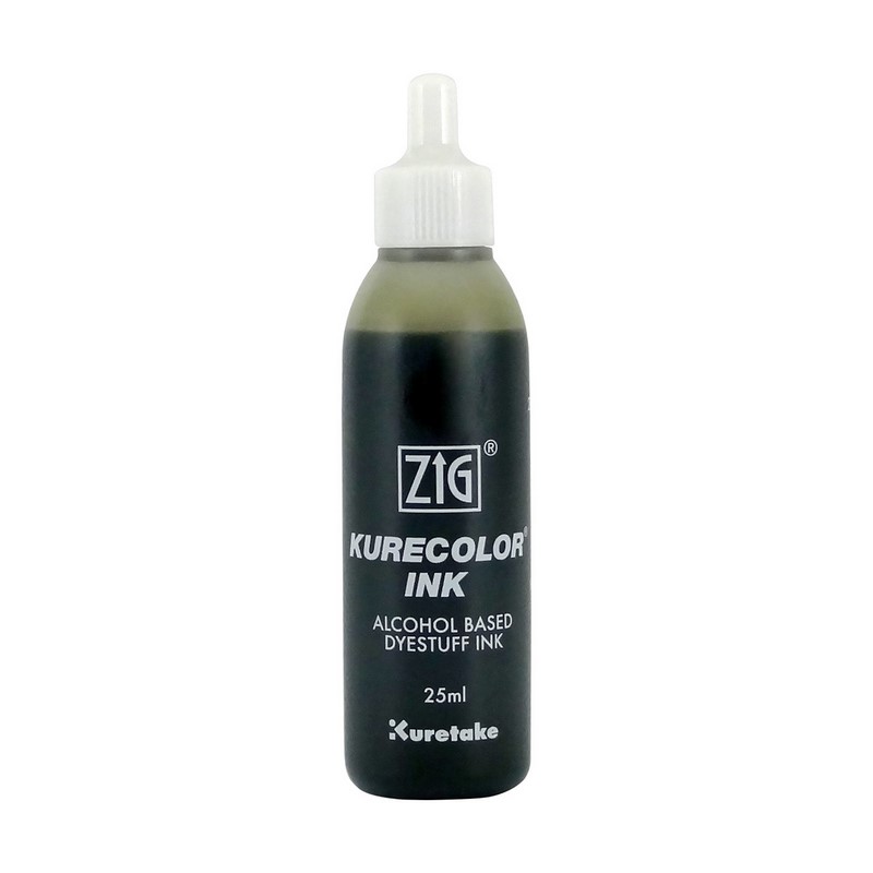 KURETAKE ZIG Kurecolor Refill Ink 25ml, 843 Brick Beige