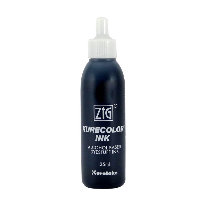 KURETAKE ZIG Kurecolor Refill Ink 25ml, 846 Green Gray 4