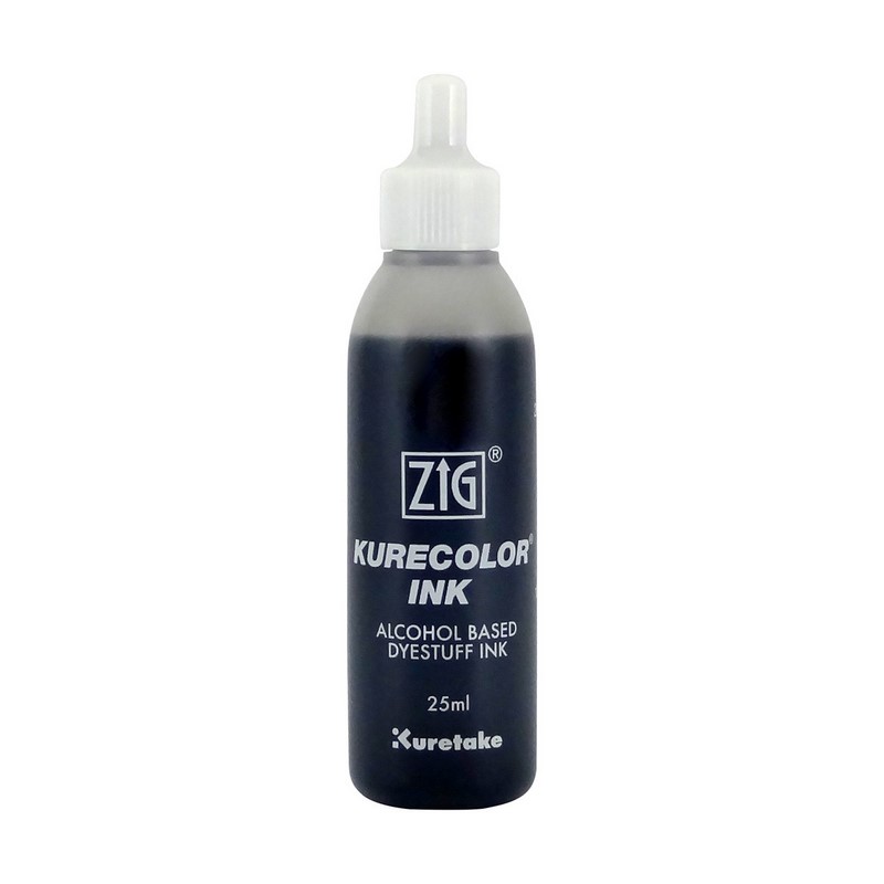 KURETAKE ZIG Kurecolor Refill Ink 25ml, C02 Cool Gray 2