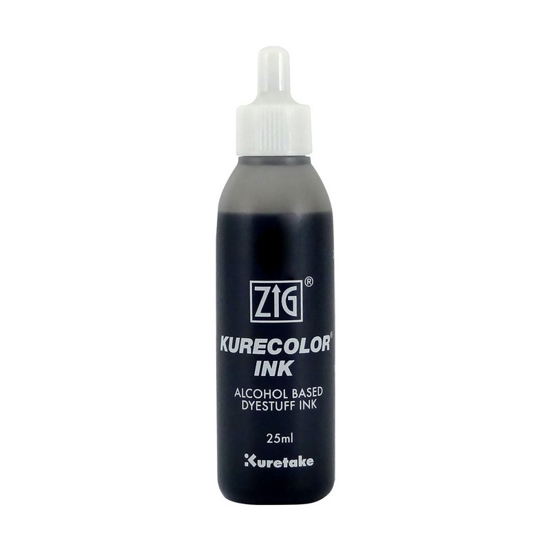 KURETAKE ZIG Kurecolor Refill Ink 25ml, C04 Cool Gray 4