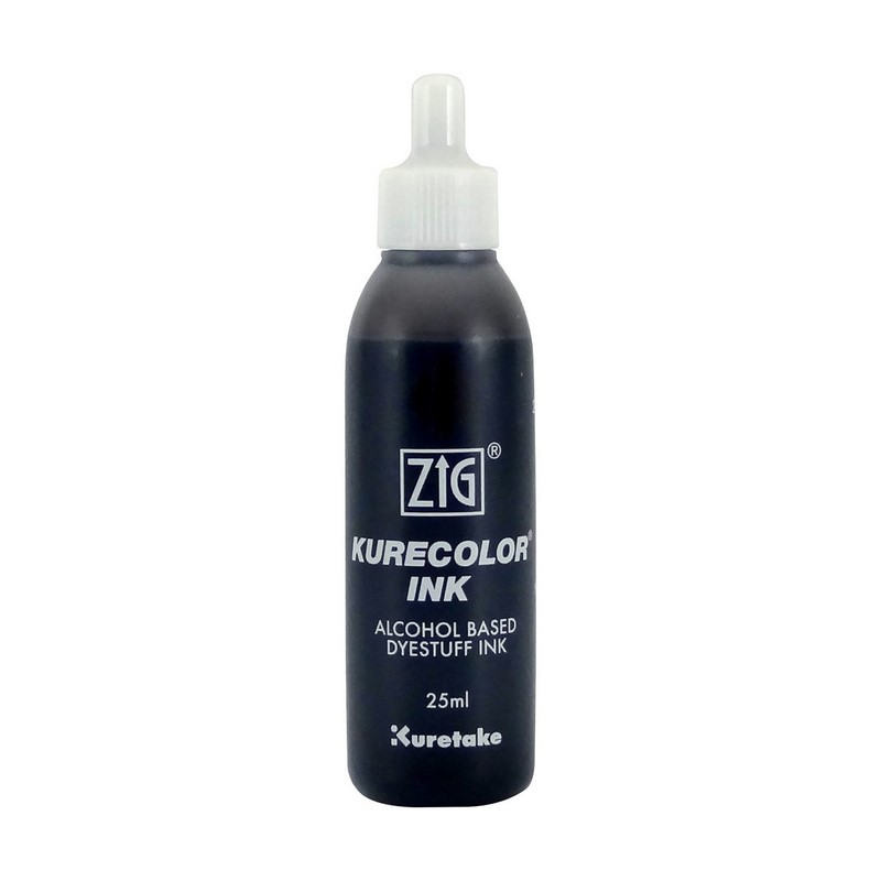 KURETAKE ZIG Kurecolor Refill Ink 25ml, C07 Cool Gray 7
