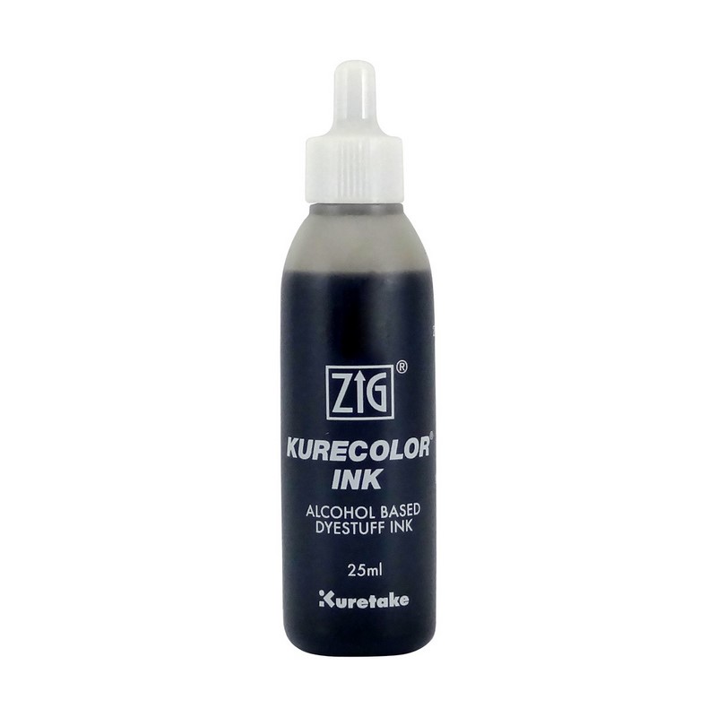 KURETAKE ZIG Kurecolor Refill Ink 25ml, W03 Warm Gray 3