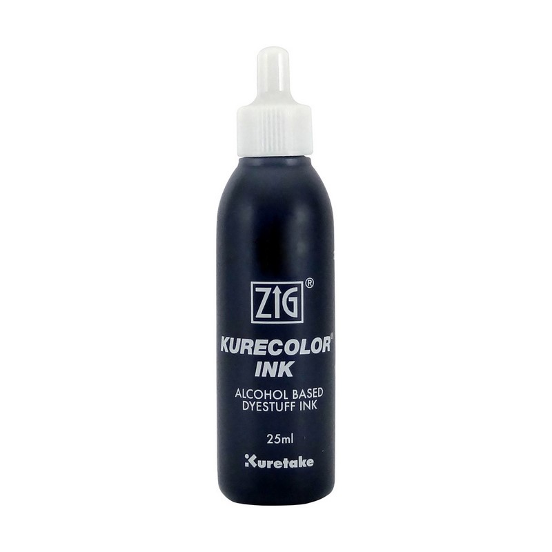KURETAKE ZIG Kurecolor Refill Ink 25ml, W11 Warm Gray 11