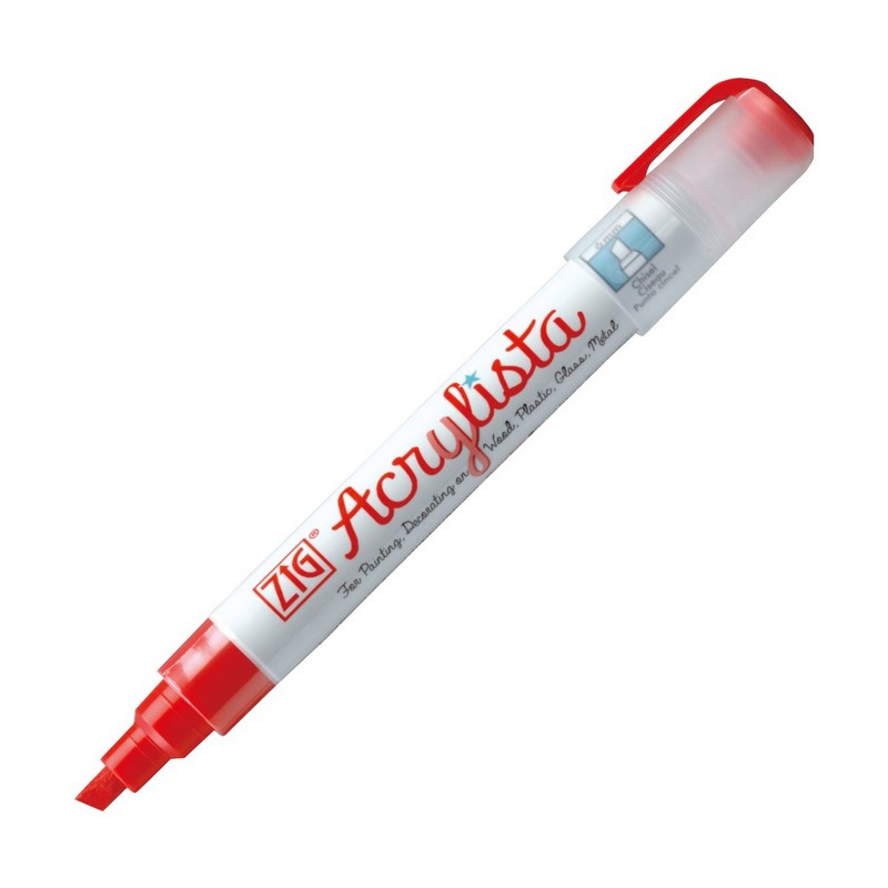 KURETAKE ZIG Acrylista 6mm, 020 Crimson