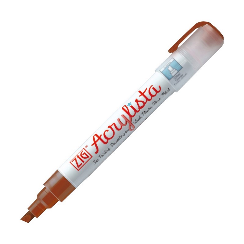 KURETAKE ZIG Acrylista 6mm, 060 Rust