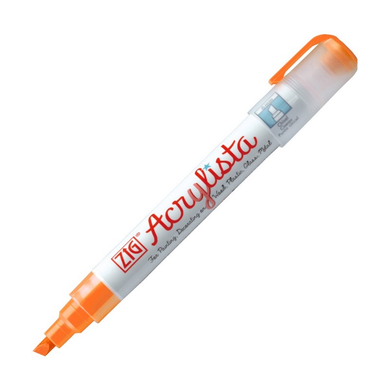 KURETAKE ZIG Acrylista 6mm, 070 Pumpkin
