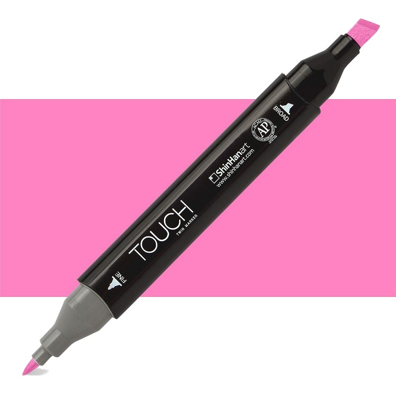 Lihová fixa TOUCH oboustranná Fine & Chisel, RP17 Pastel pink