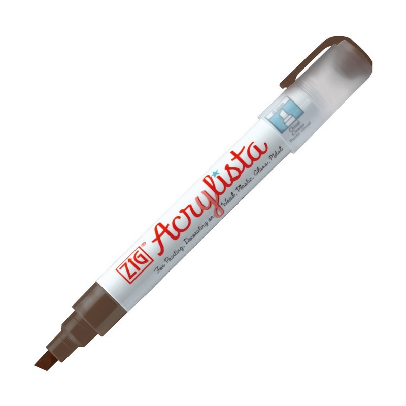 KURETAKE ZIG Acrylista 6mm, 624 Burnt Umber