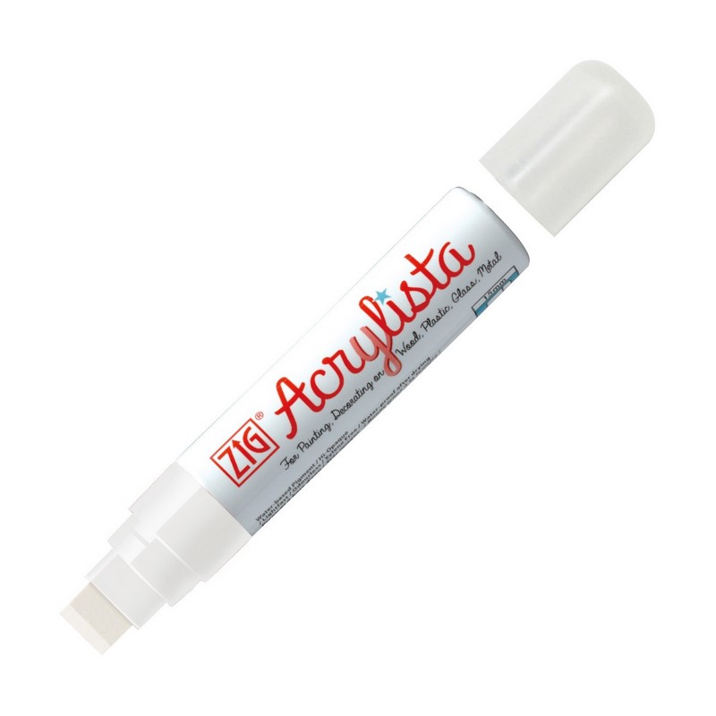 KURETAKE ZIG Acrylista 15mm, 000 Arctic White