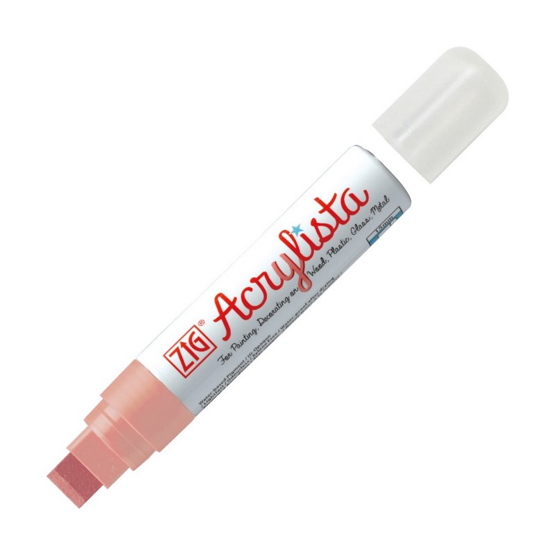 KURETAKE ZIG Acrylista 15mm, 201 Wild Rose