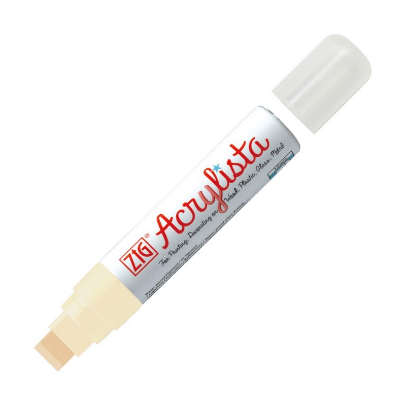 KURETAKE ZIG Acrylista 15mm, 501 Gardenia
