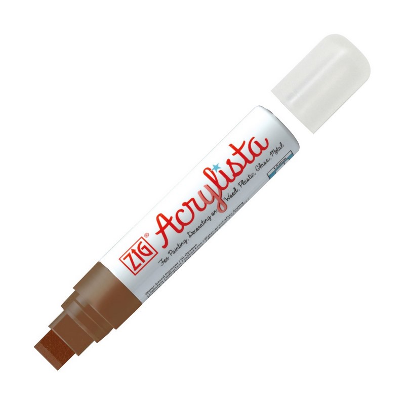 KURETAKE ZIG Acrylista 15mm, 621 Burnt Sienna