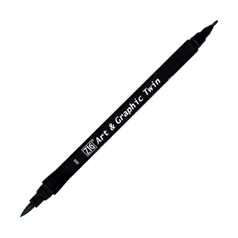 KURETAKE ZIG Art & Graphic Twin, 009 Black