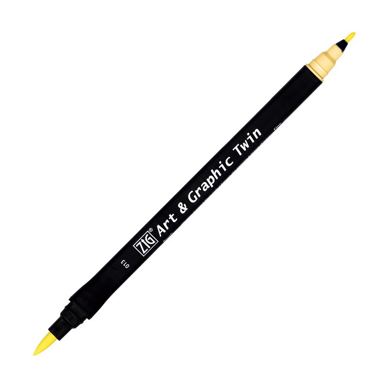 KURETAKE ZIG Art & Graphic Twin, 013 Pale Yellow