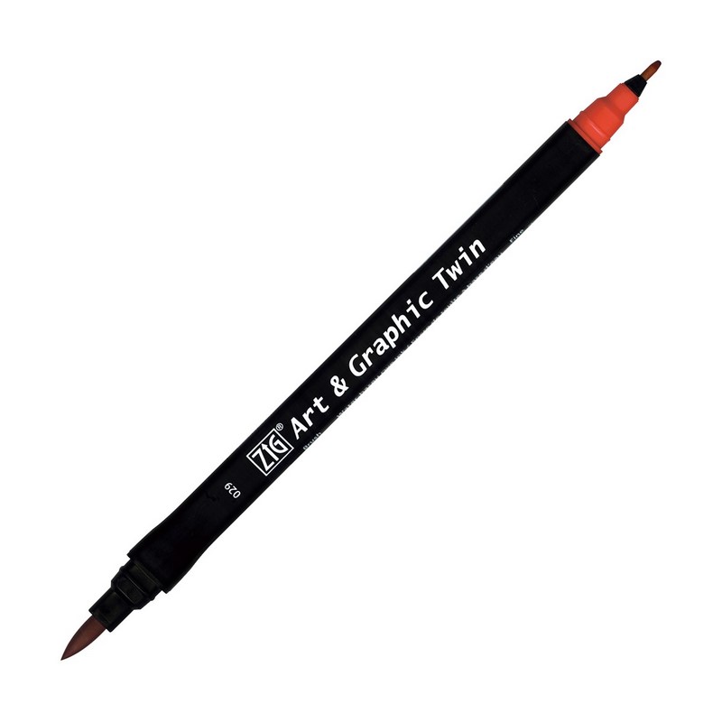 KURETAKE ZIG Art & Graphic Twin, 029 Carmine Red