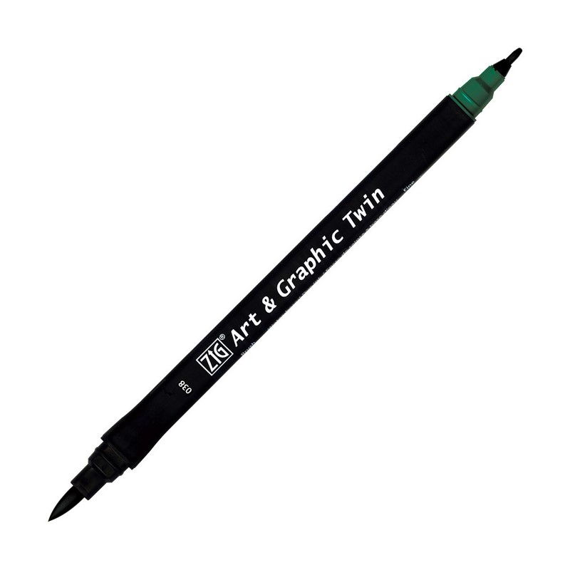 KURETAKE ZIG Art & Graphic Twin, 038 Marine Green