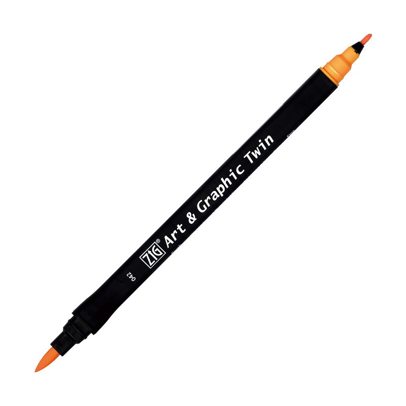 KURETAKE ZIG Art & Graphic Twin, 042 Bright Yellow