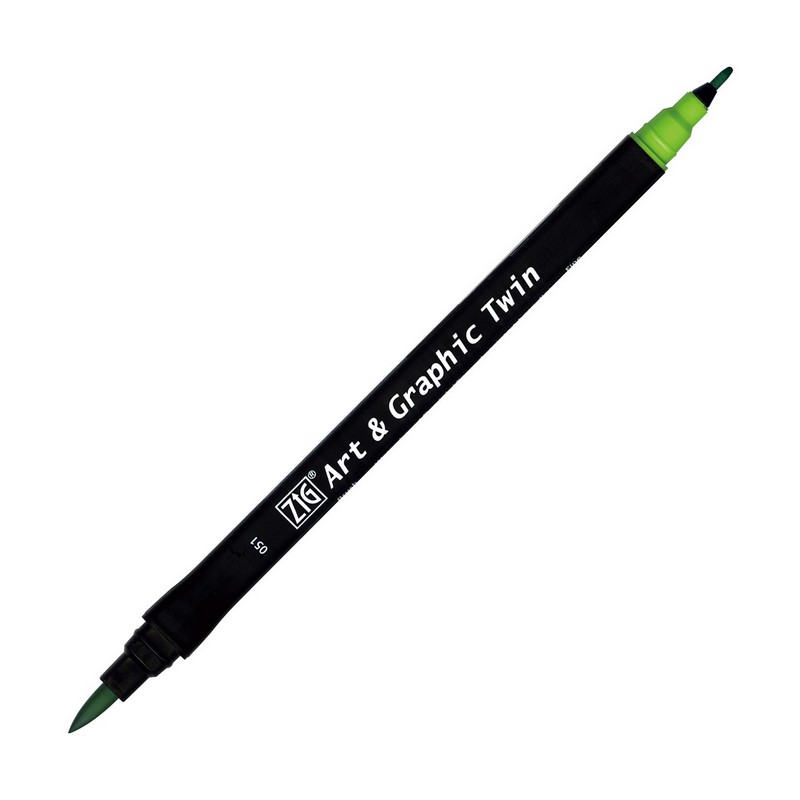 KURETAKE ZIG Art & Graphic Twin, 051 May Green