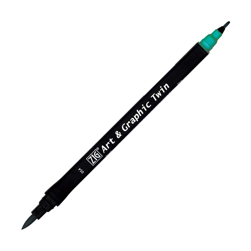 KURETAKE ZIG Art & Graphic Twin, 054 Turquoise Green