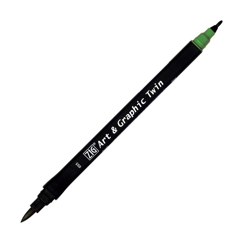KURETAKE ZIG Art & Graphic Twin, 055 Deep Green