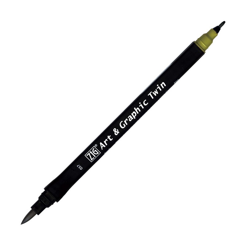 KURETAKE ZIG Art & Graphic Twin, 057 Olive Green