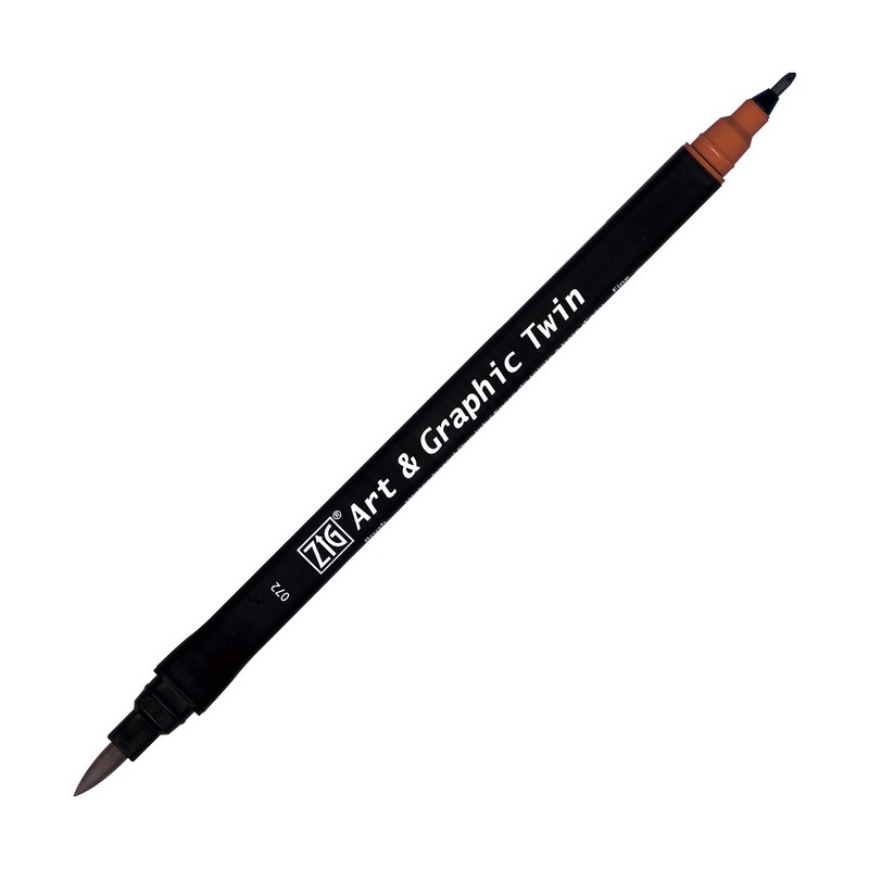 KURETAKE ZIG Art & Graphic Twin, 072 Brown