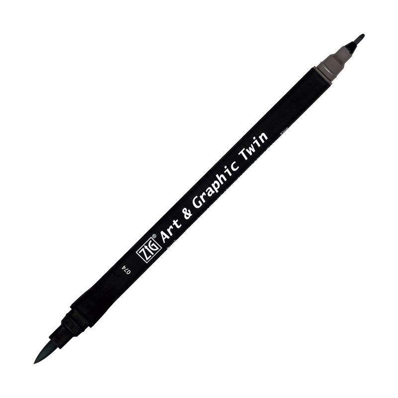 KURETAKE ZIG Art & Graphic Twin, 074 Dark Gray