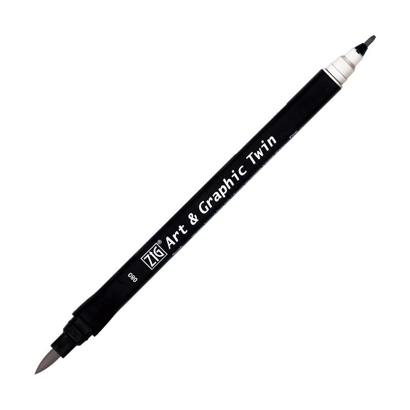 KURETAKE ZIG Art & Graphic Twin, 080 Light Gray