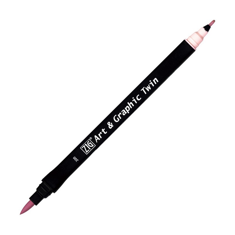 KURETAKE ZIG Art & Graphic Twin, 200 Sugared Almond Pink