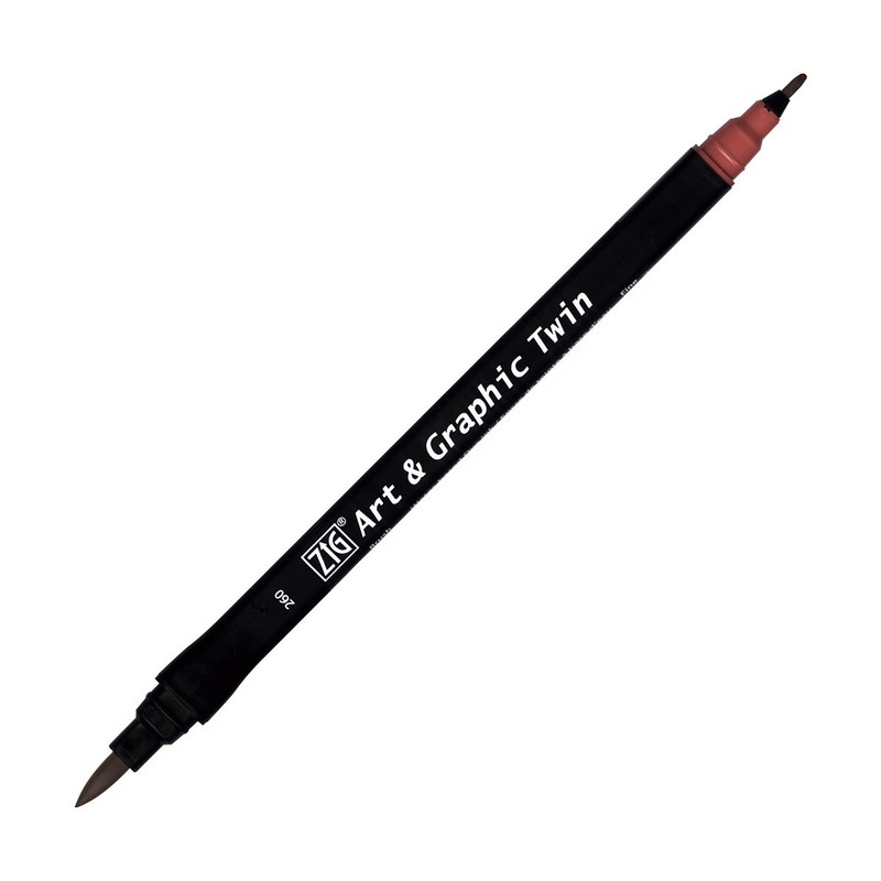 KURETAKE ZIG Art & Graphic Twin, 260 Deep red