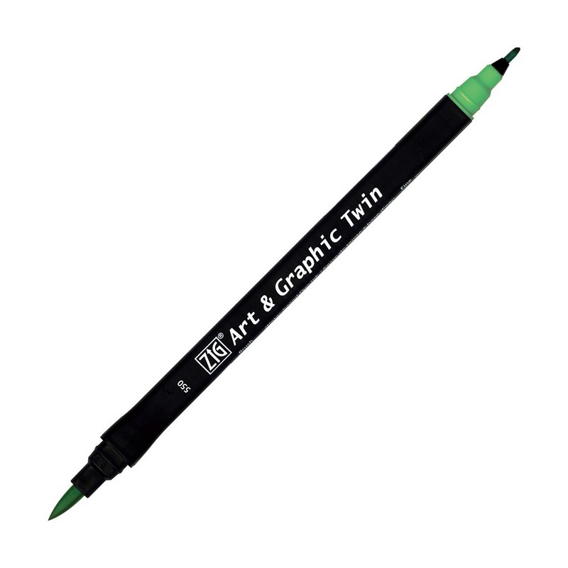 KURETAKE ZIG Art & Graphic Twin, 550 Emerald Green
