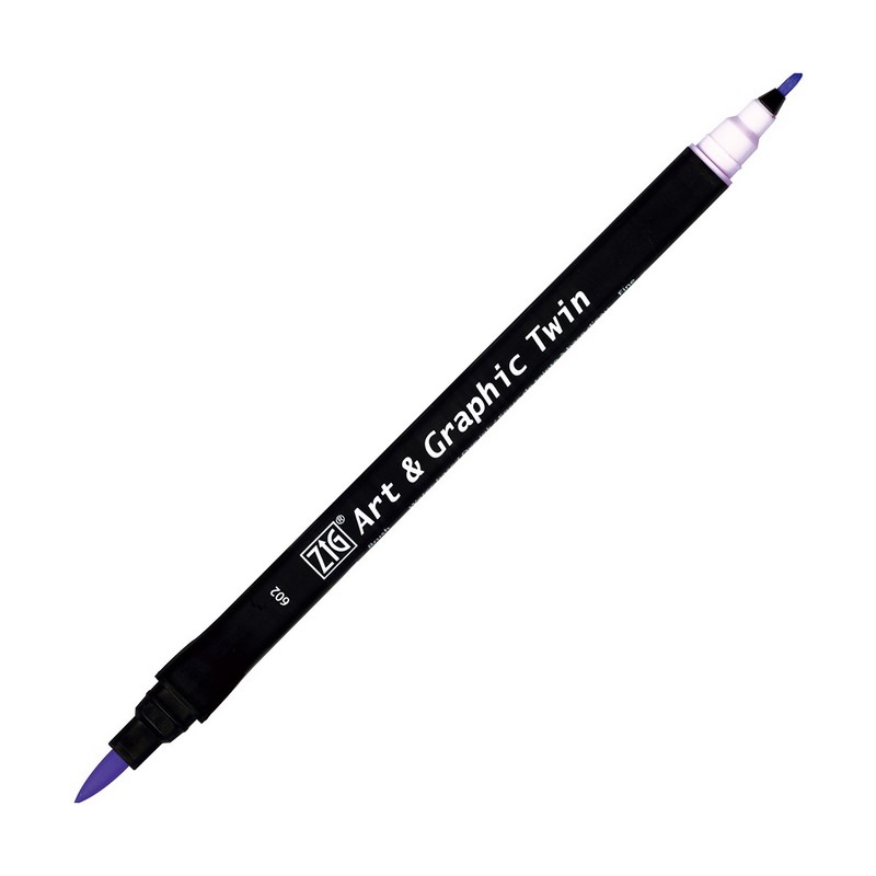 KURETAKE ZIG Art & Graphic Twin, 602 English Lavender