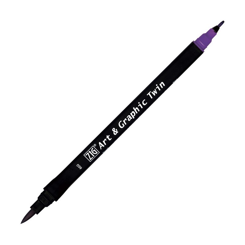KURETAKE ZIG Art & Graphic Twin, 660 Deep Violet