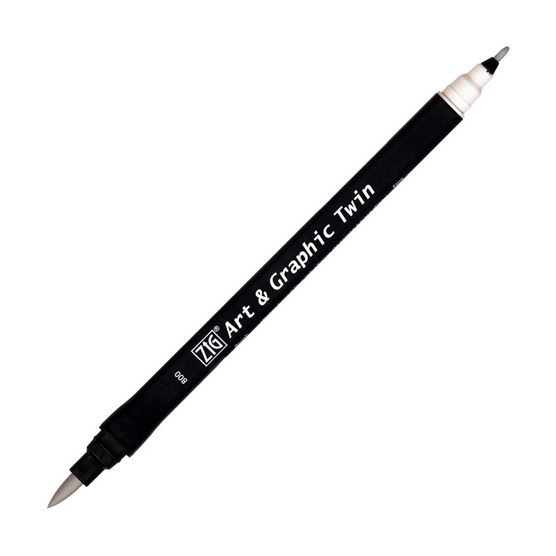 KURETAKE ZIG Art & Graphic Twin, 800 Cool Gray 1