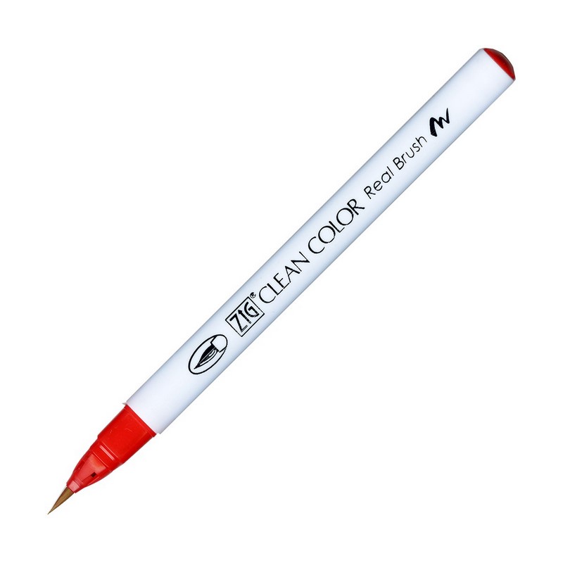 KURETAKE ZIG Clean Color Real Brush, 022 Carmine Red