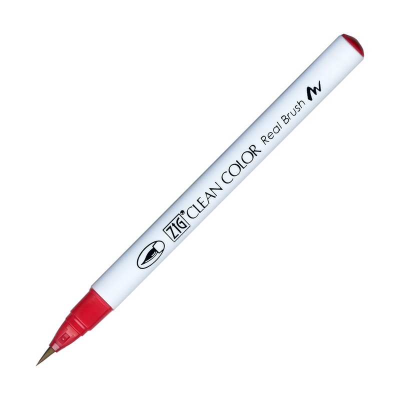 KURETAKE ZIG Clean Color Real Brush, 029 Geranium Red