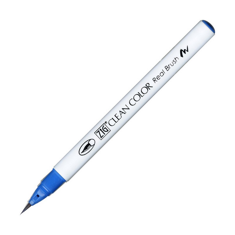 KURETAKE ZIG Clean Color Real Brush, 037 Cornflower Blue