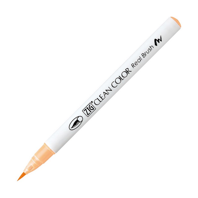 KURETAKE ZIG Clean Color Real Brush, 054 Pale Orange