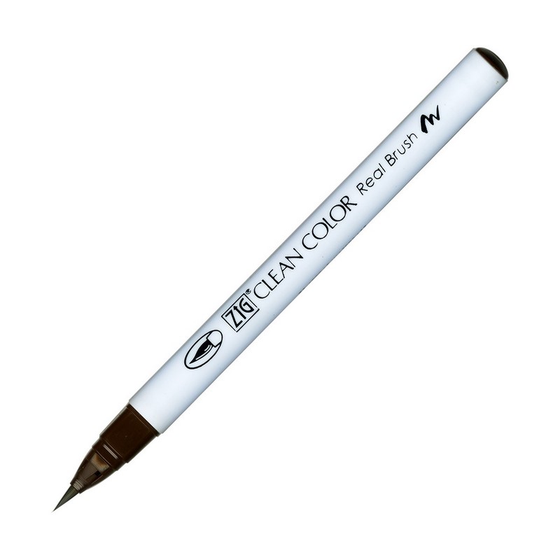 KURETAKE ZIG Clean Color Real Brush, 062 Dark Brown