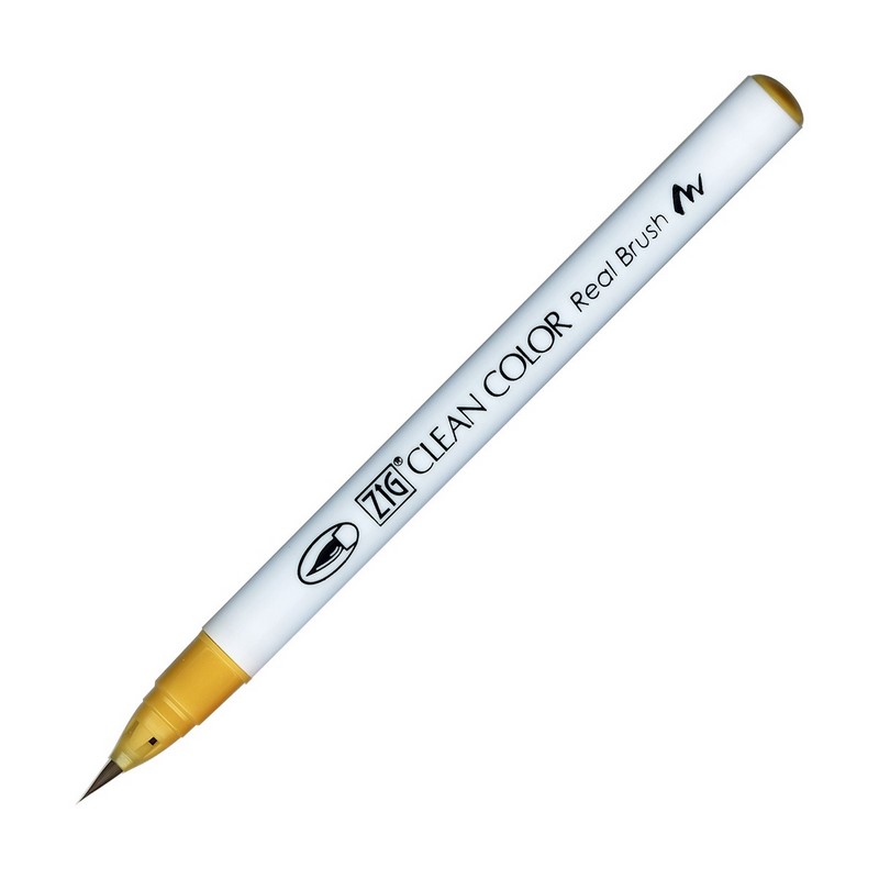 KURETAKE ZIG Clean Color Real Brush, 067 Mustard