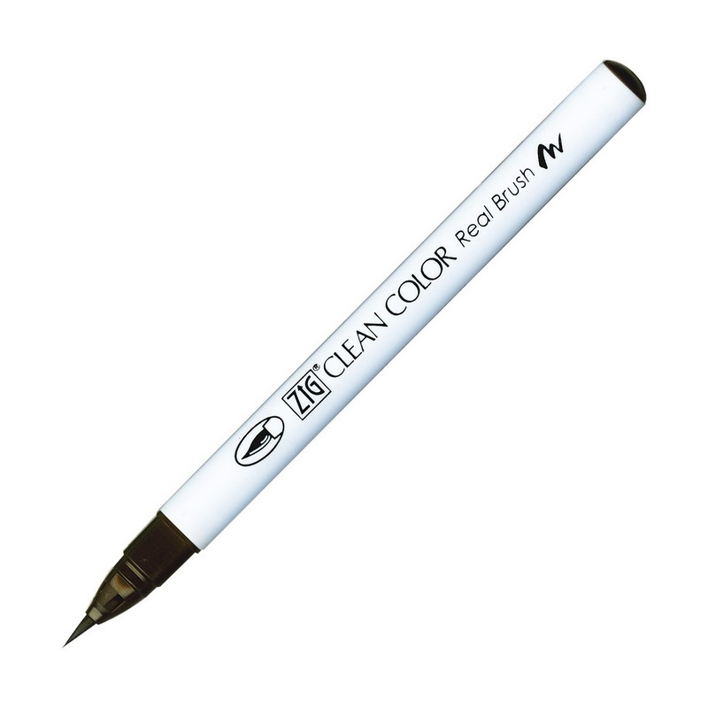 KURETAKE ZIG Clean Color Real Brush, 068 Deep Brown
