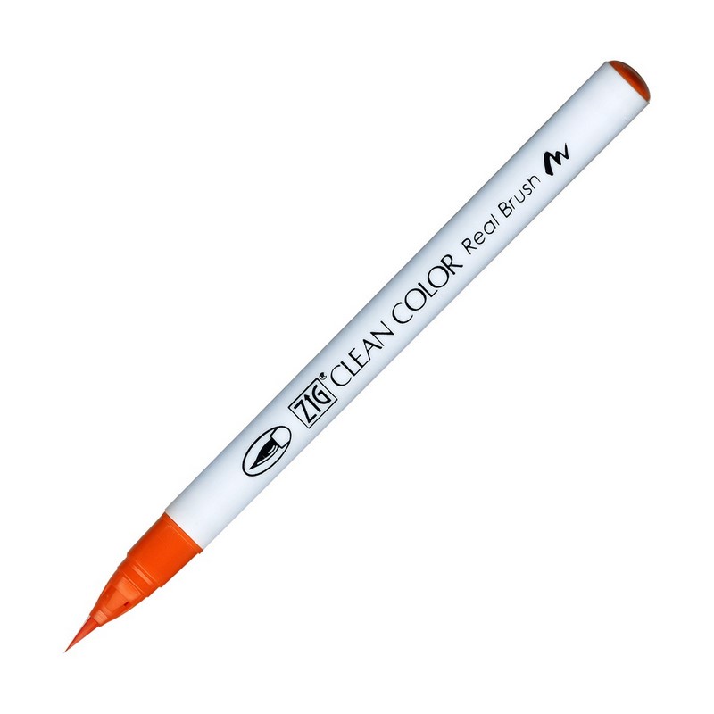 KURETAKE ZIG Clean Color Real Brush, 070 Orange