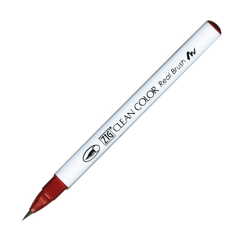 KURETAKE ZIG Clean Color Real Brush, 260 Deep Red