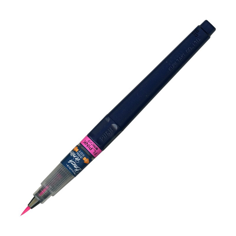 KURETAKE ZIG Brush Writer, 003 Fluorescent Pink